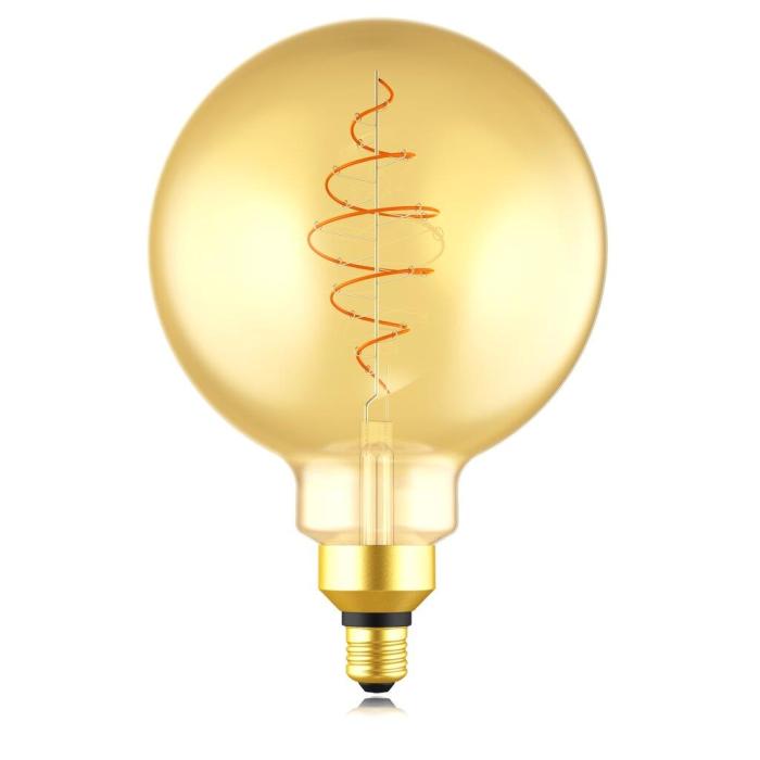 Leuchtmittel Spiral Globe Gold 8,5W